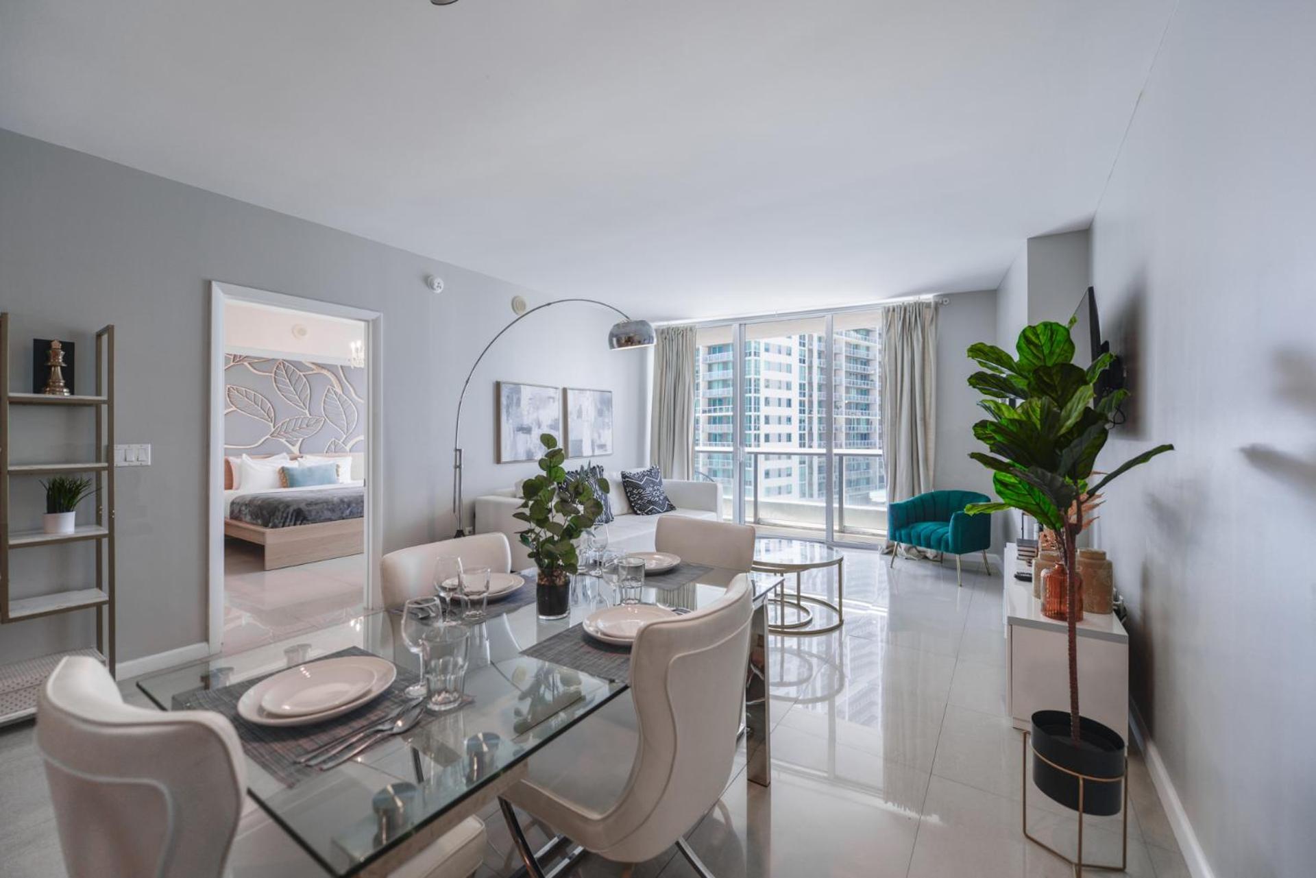 Stylish City-view In Brickell Appartement Miami
