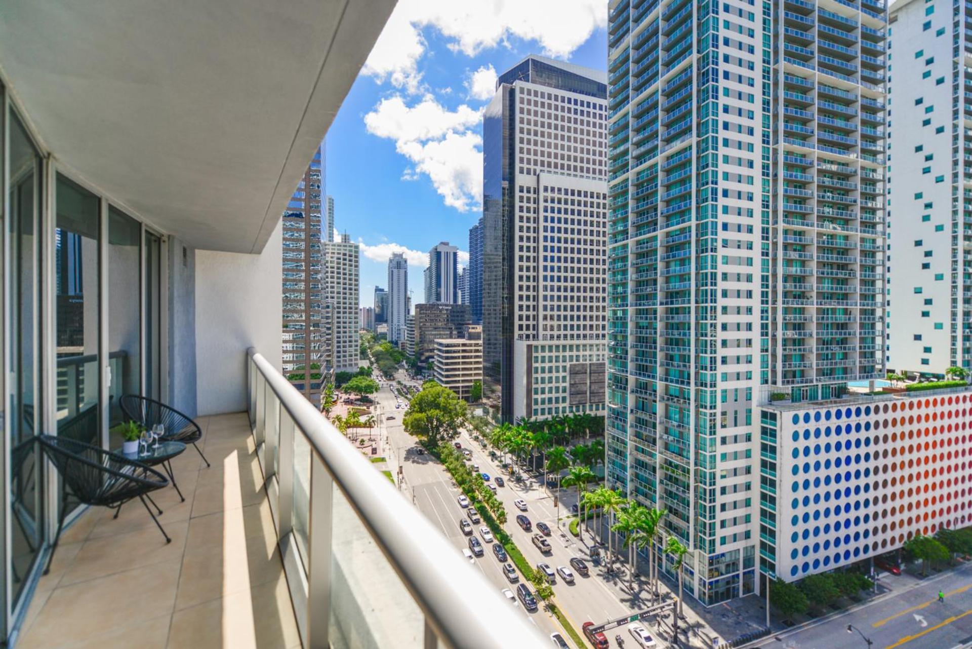 Appartement Stylish City-view In Brickell Miami